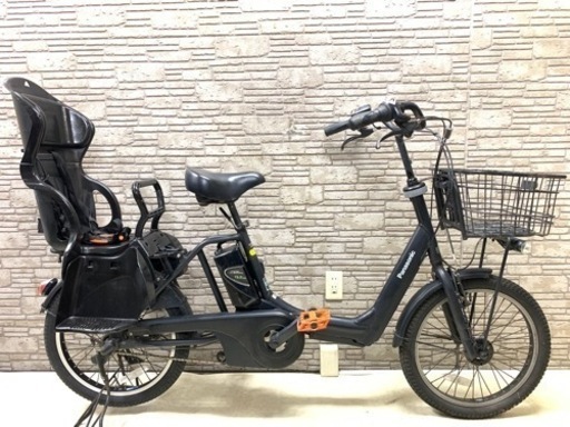 新生活応援SALE  東京23区配達無料　新基準 Panasonic パナソニック ギュットアニーズ13.2Ah リチウム 電動自転車中古20