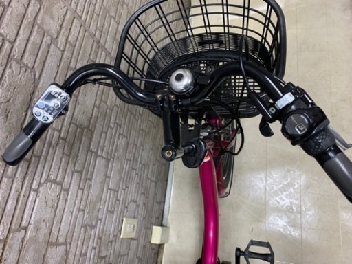 新春SALE 東京23区配達無料　純正新品バッテリー8.9Ah 新基準 ヤマハ　パスBabby 電動自転車 中古20