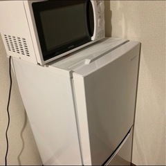 電子レンジと冷蔵庫