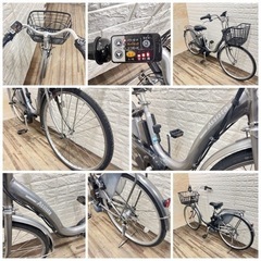 SALEお持ち帰り限定-¥5000 BRIDGESTONE assista 6Ah 電動自転車【中古