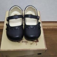 卒園式 入学式用 女の子 シューズ 19cm
