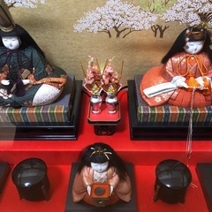 雛人形  3段  5人飾り  美品   の画像