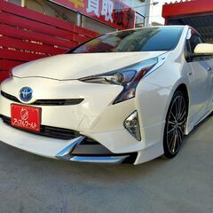 50プリウス エアロ取付他パーツ取付致します。