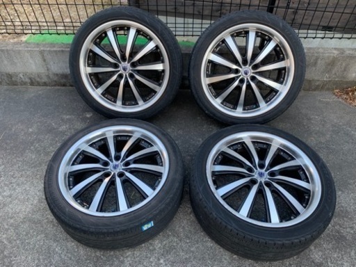 245/40 19インチ　共豊 シュタイナー ヴェルファイア に装着