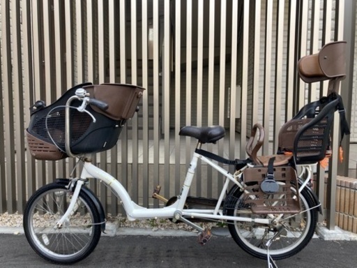 三人乗り20インチ変速ママチャリ