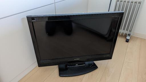 三菱MITSUBISHI　テレビ32インチ　BDプレーヤー内蔵