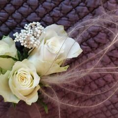 生花コサージュレッスン💐の画像
