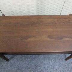 KEYUCA/ケユカ 無垢 タビー ローテーブル ウォルナット 幅1020