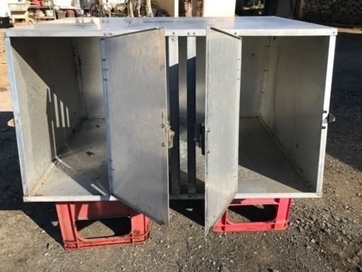 アルミ製ドッグケージ車載用　猟犬運搬等