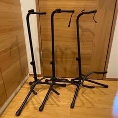 ギタースタンド×3