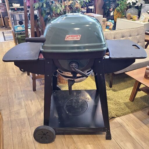 ※店頭お引き取り大歓迎※　★希少品★　Coleman コールマン　BIGチャコールグリル　BBQ　バーベキューグリル　アウトドア用品　キャンプ用品　LC30001E