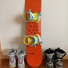 子供用スノーボードセット