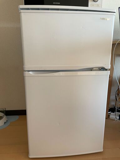 2ドア冷凍/冷蔵庫 90L