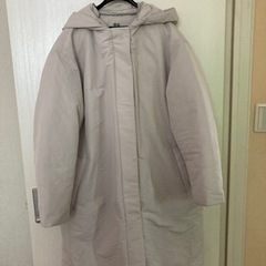 UNIQLO コクーンハイブリッドダウンコート　サイズXL中古の画像