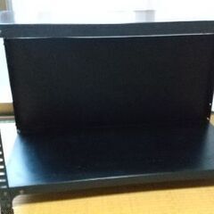 黒スチールラック　幅87×高61×奥40の画像