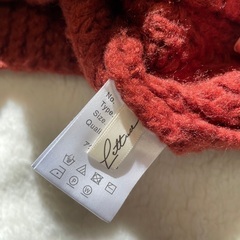 受付終了。神戸レタス　リブ編みセーターの画像