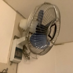 古い扇風機の画像