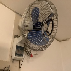古い扇風機の画像