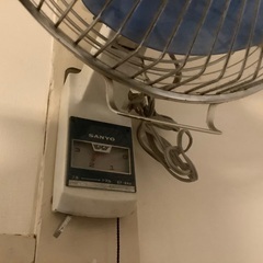 古い扇風機の画像