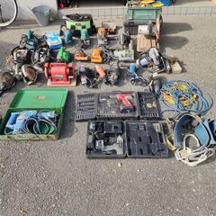 電動工具 等 大量 まとめ 25点以上 サンダ 丸ノコ 電動ドラ...