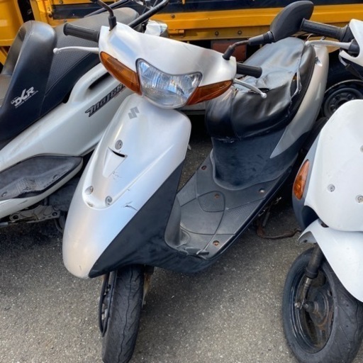 SUZUKI  レッツ2 実動　原付　メットイン　スクーター　福岡市南区