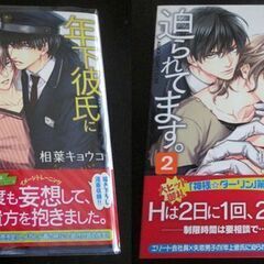 年下彼氏に迫られてます。BL2冊
