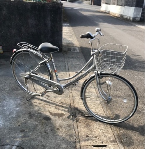 お取引感謝※プロフ必読※【通学仕様】２６インチ・ブリジストン自転車・中古