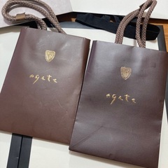 GUCCI ジミーチュウ VASIC agete 紙袋6枚の画像