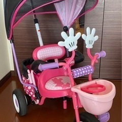 【三輪車】カーゴサンシェード ミニーマウス