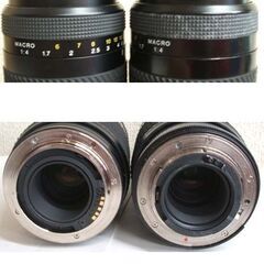 動作未確認★Tokina トキナー レンズ 4本セット ニコンマウント他　カメラレンズ まとめて レトロ フィルムカメラ ☆ PayPay(ペイペイ)決済可能 ☆ 札幌市 豊平区 平岸の画像