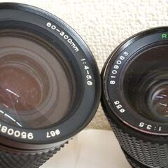 動作未確認★Tokina トキナー レンズ 4本セット ニコンマウント他　カメラレンズ まとめて レトロ フィルムカメラ ☆ PayPay(ペイペイ)決済可能 ☆ 札幌市 豊平区 平岸の画像