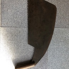 ノコギリ　骨董品　アンティーク　オブジェの画像