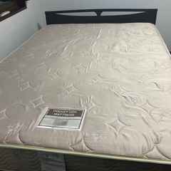 ニトリ ダブルサイズ ポケットコイル マットレス の画像