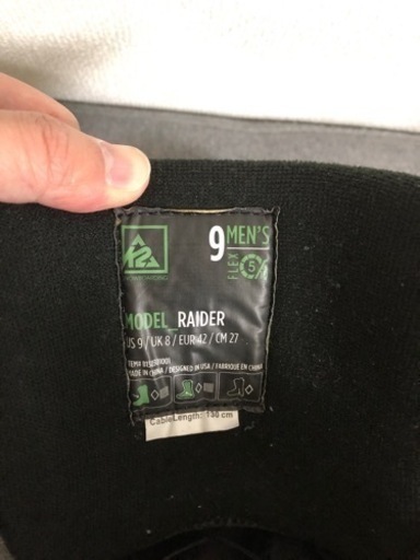 【美品】K2 スノボブーツ　27㎝　メンズ
