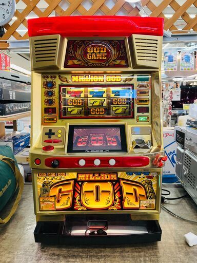 (2/18販売 野口)　初代ミリオンゴッド スロット実機