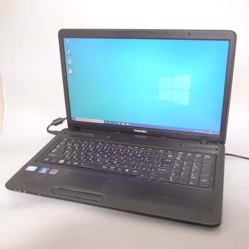 新品SSD 17.3型 ノートパソコン 中古美品 TOSHIBA 東芝 B771/C 第2世代Core i5 8GB DVDマルチ 無線 Wi-Fi Windows10 Office 即使用可