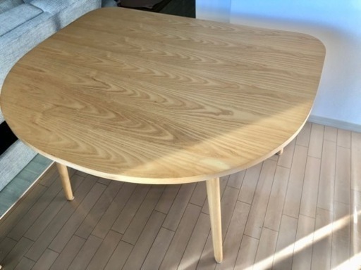 半円形ダイニングテーブル　美品