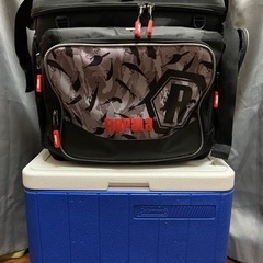 釣り用タックルバック＆クーラーボックス