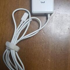 【取引中】無料でお譲り致します！顔文字が可愛い！TYPE-C充電...