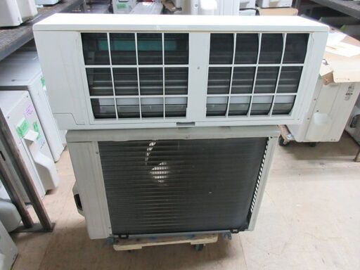 K03065　三菱　中古エアコン　主に6畳用　冷2.2kw ／ 暖2.5kw