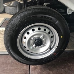 商談中　値下げ（新品エブリィバンホイル.タイヤ）