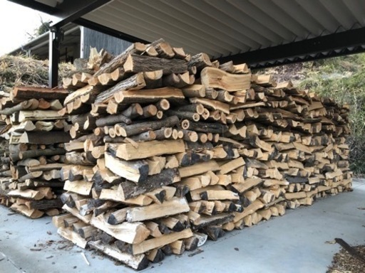 薪ストーブ・焚火　広葉樹薪