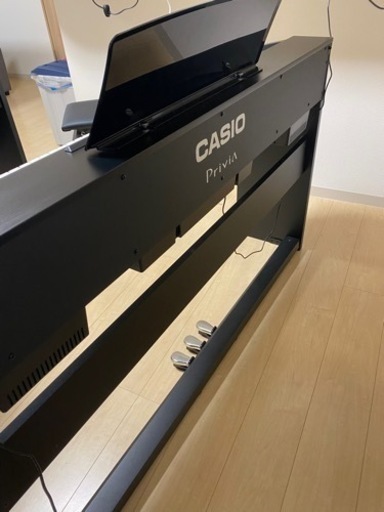 カシオ　CASIO 電子ピアノ PX-770BK ブラックウッド調 [88鍵盤][PX770BK]