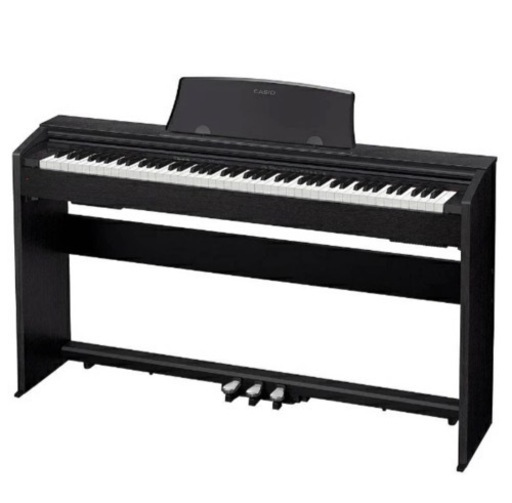 カシオ　CASIO 電子ピアノ PX-770BK ブラックウッド調 [88鍵盤][PX770BK]