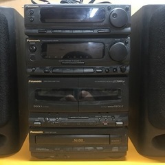 ジャンク品　パナソニックオーディオコンポ