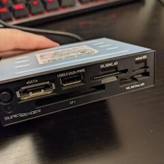 PCパーツ DVD-RW カードリーダー