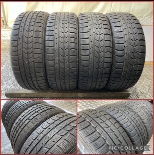 Venthandi 17インチ 7.0J +48 PCD100 5H【215/45R17】NEXEN 2012年製 7分山 スタッドレスタイヤ付4本セット！トヨタ プリウス などに