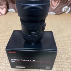 シグマ　超広角レンズ　キャノンマウントの画像