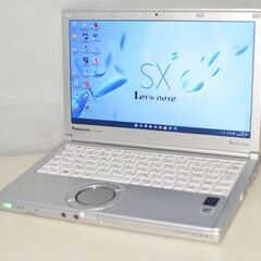 日本製 中古軽量ノートPC 最新Windows11 新品爆速SSD240GB Panasonic CF-SX4J11TC Core i7-5500U/メモリ8GB/12.1インチ/無線/カメラ /HDMI