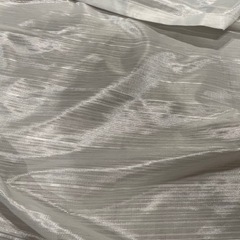 <お譲りします>カーテン&レール　縦110㎝横130㎝の画像